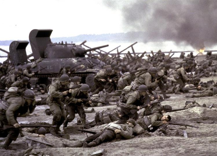 'Saving Private Ryan' ligger nummer 71 på den amerikanske film top-100. 