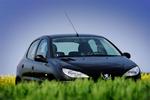 Peugeot 206 er en af de små biler, der fremover bliver billigere i dieseludgaven end i benzinmodellen. 