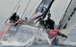 Emirates Team New Zealand vandt fem sejladser på stribe på vej mod sejren i Louis Vitton Cup. 