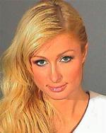 Politifoto af Paris Hilton. 