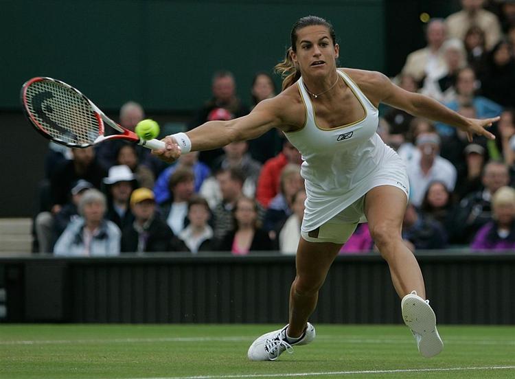 Franske Mauresmo var uhyre velspillende i opgøret mod Wozniackis overmand. 