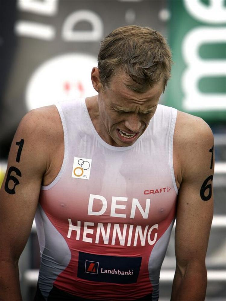 Rasmus Henning lignede efter løbet nøjagtig, hvad han var: en skuffet nummer fire. 