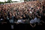 Roskilde Festival er landets største 'get together' mellem internationale koncertgængere. Kun lidt over halvdelen af årets deltagere er danske. 