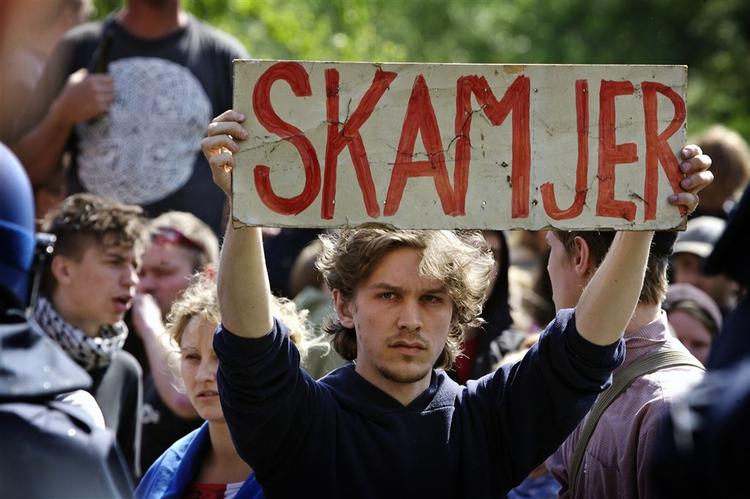 En planlagt nedrivning af hus på Christiania gav i maj en del uro i fristaden. 