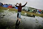 Våd Roskilde festival