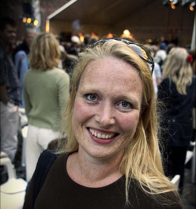 Lederen af Copenhagen Jazz Festival, Signe Lopdrup, er tilfreds med årets festival på trods af det drilagtige vejr. 