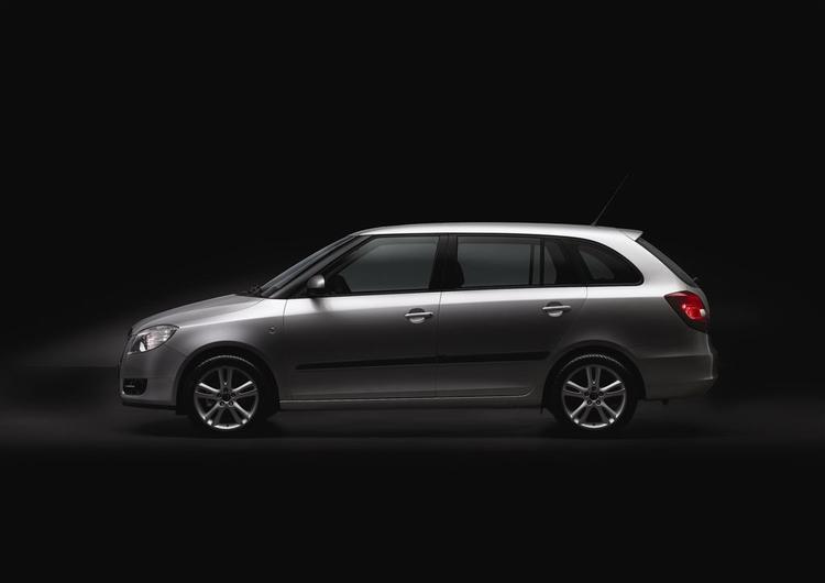 Skoda Fabia Combi - en nyhed til efteråret. 