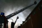 Brand i Danish Crown slagteri i Skive