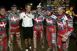 Danmarks 12. titel i holdspeedway blev sidste år sikret landstræner Jan Færchmanns (i hvidt) hold bestående af Charlie Gjedde, Niels Kristian Iversen, Hans Andersen, Bjarne Pedersen og Nicki Pedersen. 