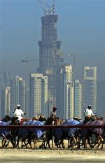 Burj Dubai - også kaldet Dubai Tower - ventes at stå færdig næste år. 