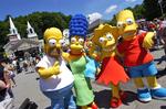 Homer, Marge, Maggie, Lisa og Bart satte gang i premieren på 'The Simpsons Movie' - selvfølgelig i Springfield. 