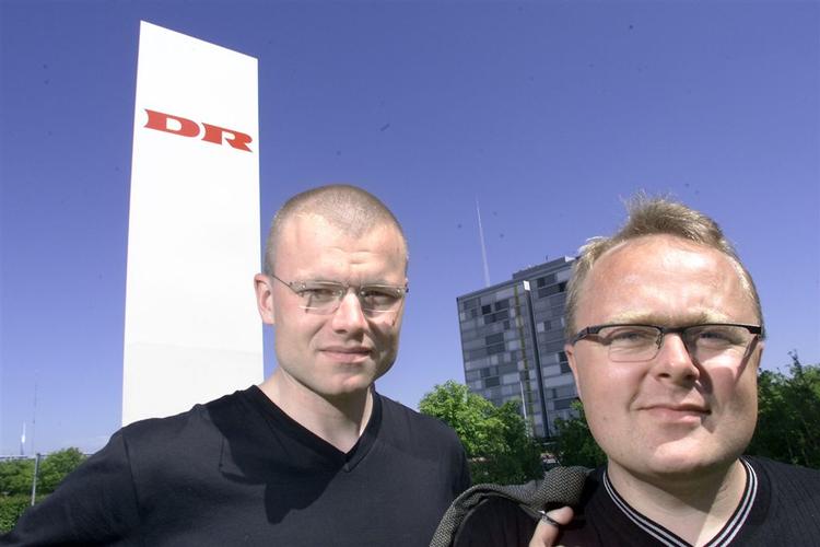 Niels Chr. Jung (tv.)med Olav Skaaning Andersen. Gennem en årrække et makkerpar, der har afsløret brug af doping i cykelsporten. Nu er Jung upopulær hos seerne. De mener, han har ansvaret for, at Michael Rasmussen er smidt ud af Tour de France. 