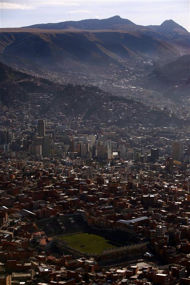 La Paz er verdens højest beliggende hovedstad. 