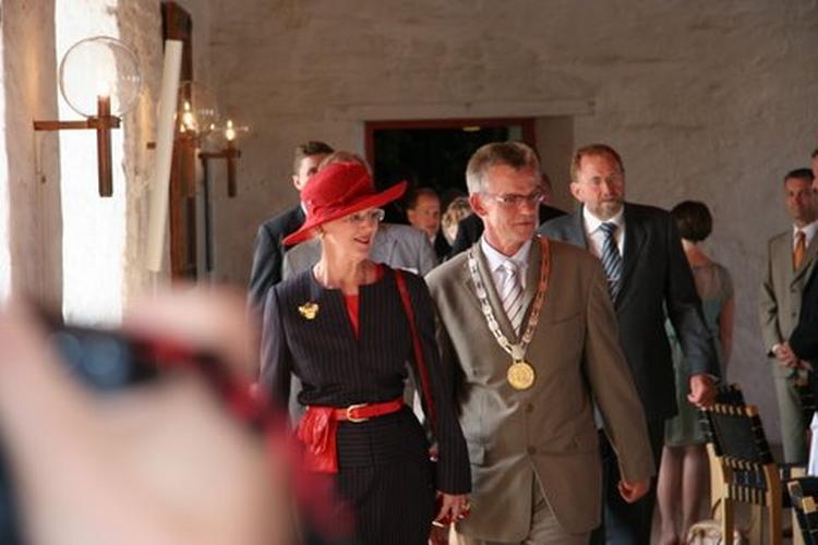 Den sidste, som så borgmesterkæden, var dronning Margrethe - samt et par fotografer og borgere. 