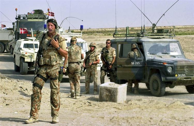 Det er slut med danske soldater i Irak. 