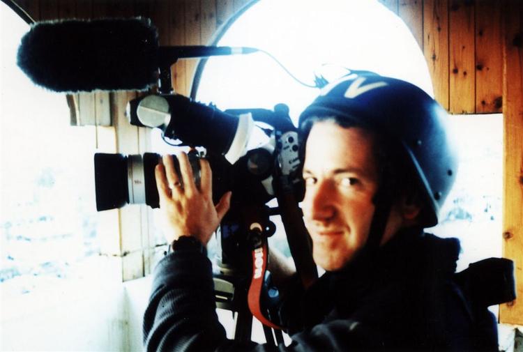 James Miller, fotograferet dagen før sin død i maj 2003. 