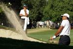 Superstjernen Tiger Woods slog som så mange gange før til med en superrunde i 63 slag. 