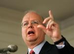 Karl Rove træder tilbage. 