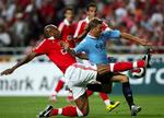 Landstræner Morten Olsen spår FC København gode chancer for at går videre mod Benfica. 
