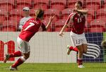 Cathrine Paaske Sørensen (Brøndby) og Johanna Maria Rasmussen (Fortuna Hjørring) er to af landsholdets mest rutinerede spillere, og er naturligvis med i VM-truppen. 