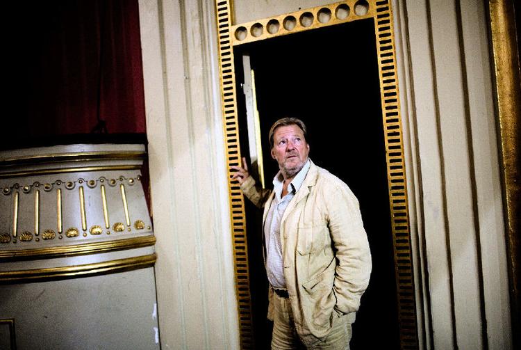 Efter en stribe år med store op- og nedture for Folketeatret satser den nye chef, Waage Sandø, på at genvinde fortidens optimisme på det snart 150-årige teater i Nørregade. Foto: Miriam Dalsgaard 