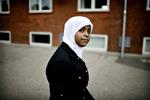 Sara Abdulihaman  er rigtig glad for skolen og lærerne, som hurtigt tager fat i hende, hvis der er ting, der lige skal rettes. 