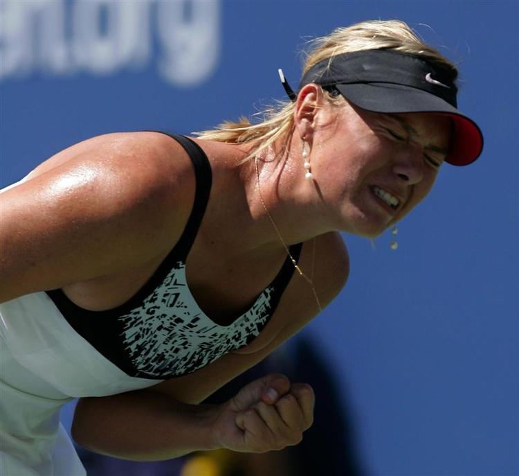 Maria Sjarapova fik kun tre kampe ved dette års US Open. 