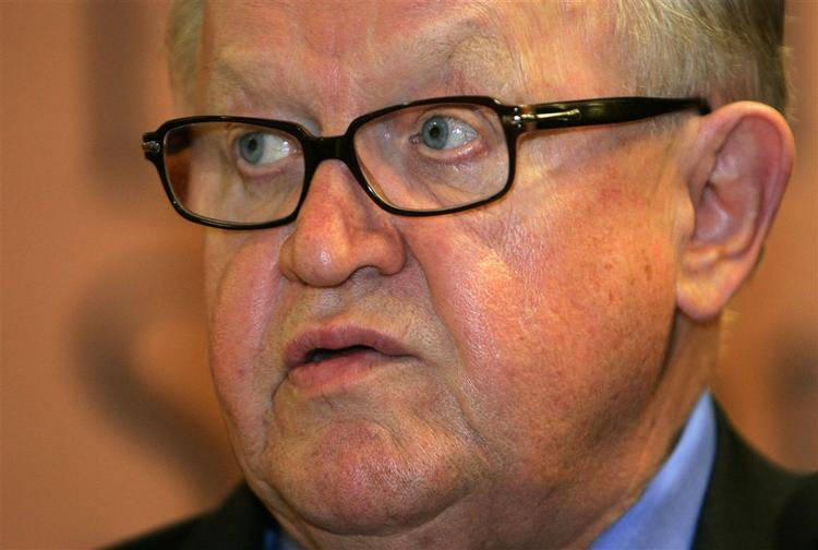 Martti Ahtisaari, Finlands fhv. præsident og FN's nuværende udsending for Kosova, forsøger nu at gøre en forskel i Irak. 