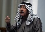 Saddam Husseins fætter, bedre kendt som Kemiske Ali, ses her i en tidligere retssag 