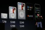 Apple lancerer ny iPod med touch screen 