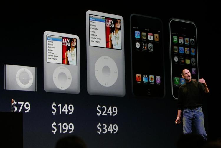 Apple lancerer ny iPod med touch screen 