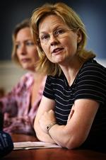 Pressemøde om afviste asylansøgere