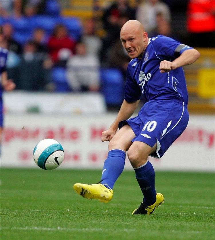 Gravesen fik comeback for Everton 1. september. 