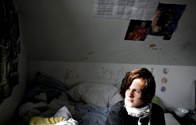Frederik Gammerath følte sig forfulgt af lærerne på sin gamle skole. »Men selv om man er lille, skal man ikke finde sig i det,« siger han. 