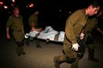En palæstinensisk raket slog ned i et telt med soldater i Israel tidligt i dag. 66 soldater blev såret. 