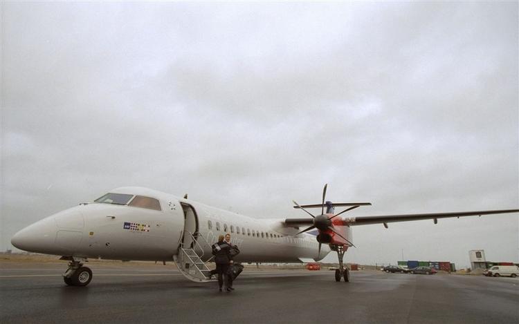 Flere af SAS´ Dash-fly har været plaget af tæring i landingsstellet. 