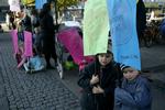 Onsdag morgen var der 'børne-demo' på Sundbyvester Plads i København mod nedskæringerne på institutionsområdet. 