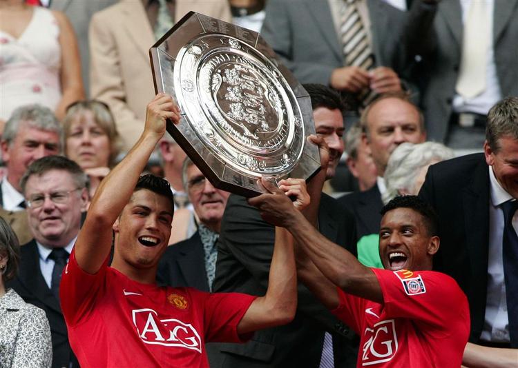 Ronaldo og Nani skal i kamp mod deres tidligere klub onsdag aften. 