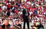Arsenal har fået 13 af 15 mulige point i Premier League, men Arsène Wenger siger, at det først på længere sigt vil vise sig, hvad salget af Thierry Henry vil betyde. 