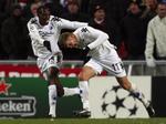 Den tvivlsomme duo jubler efter 1-0-sejren over Man. United i 2006. 