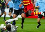 Fodbold. UEFA Cuppen: Lens - FC København