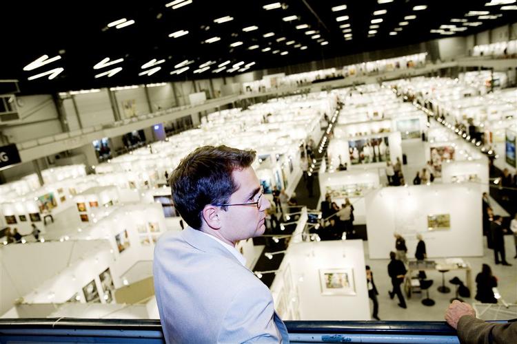 Blandt andre kulturminister Brian Mikkelsen var til Art Copenhagen i weekenden. 