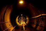 En del svensk atomaffald skal opbevares i miner 40 meter nede i klippen. 