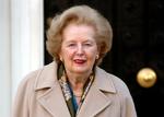 Margaret Thatcher, tidligere britisk premierminister, opfordrer Gordon Brown til at sende reformtraktaten til folkeafstemning. 