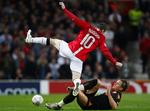 Wayne Rooney sænkede Roma, da han scorede kampens eneste mål. 