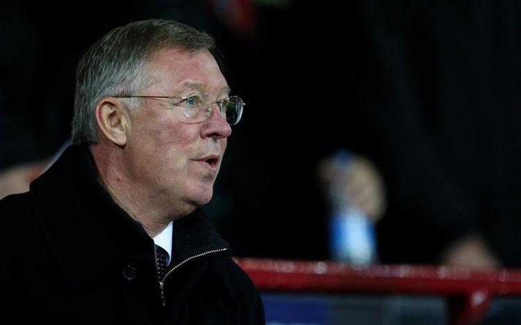 Manchester United-træner Alex Ferguson var en glad mand efter hans holds 1-0-sejr over Roma. 