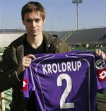 Per Krøldrup har fået ny succes i Fiorentina, men er ikke blevet udtaget til landsholdet. 