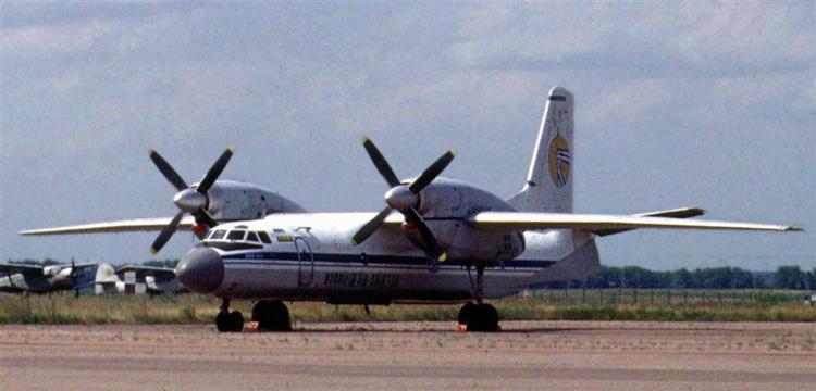 Det er et fly af denne type, et ukrainsk fremstillet Antonov 26, der er styrtet ned i et beboelseskvarter i Congos hovedstad Kinshasa. 