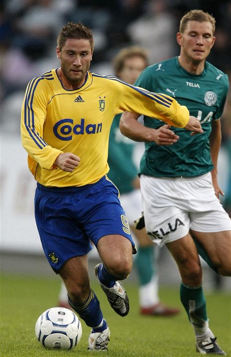Martin Retov var dagens Brøndby-spiller i Viborg. 
