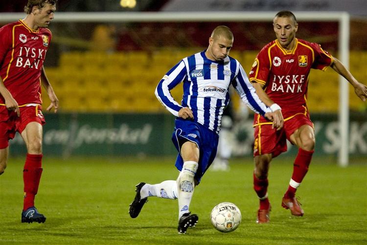 Esbjerg kunne intet stille op over for et FC Nordsjælland i første halvleg. 